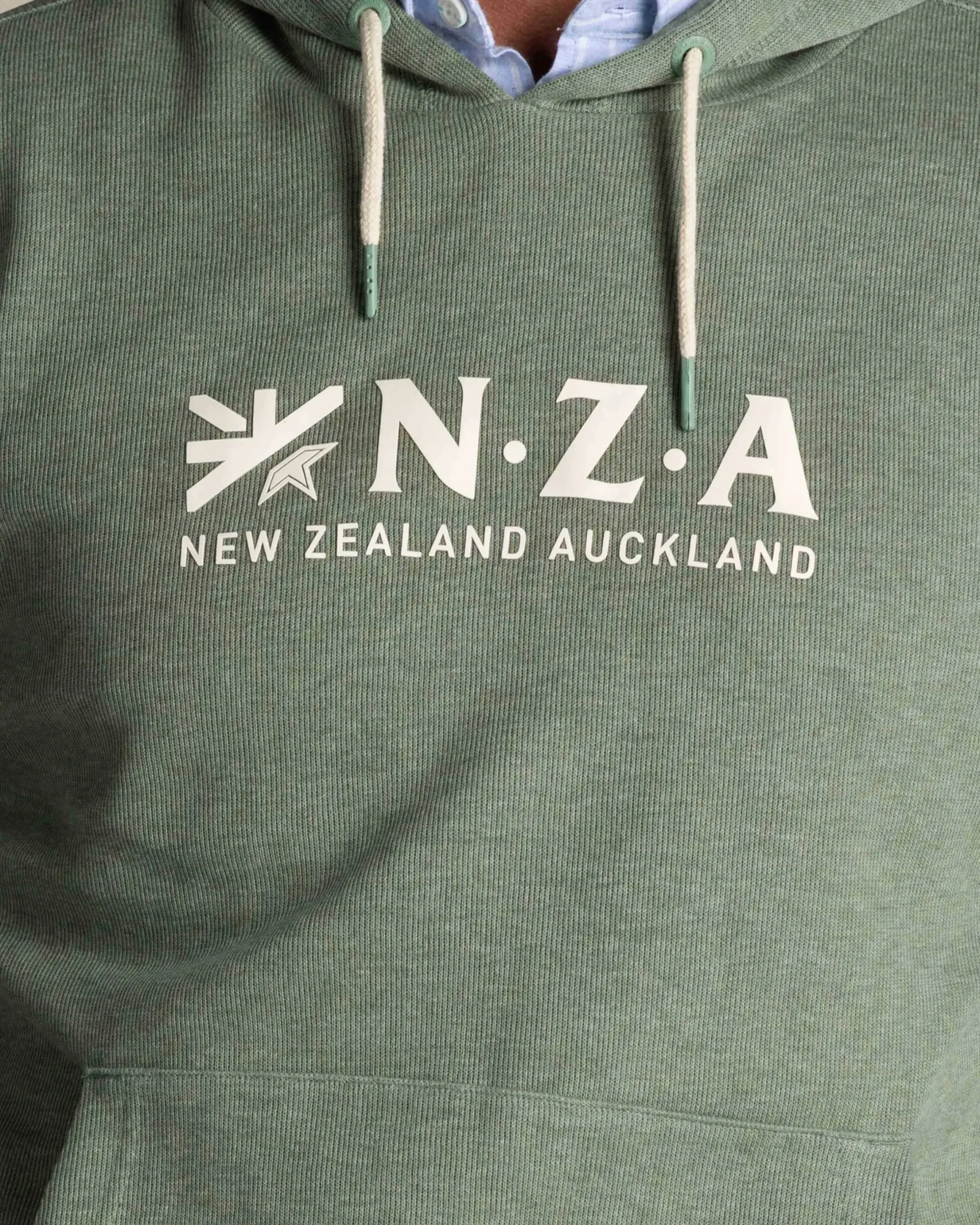 Groene katoenen hoodie