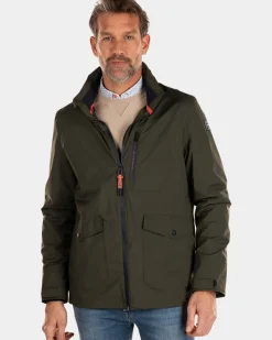 Groene outdoor jas - Jacket Army