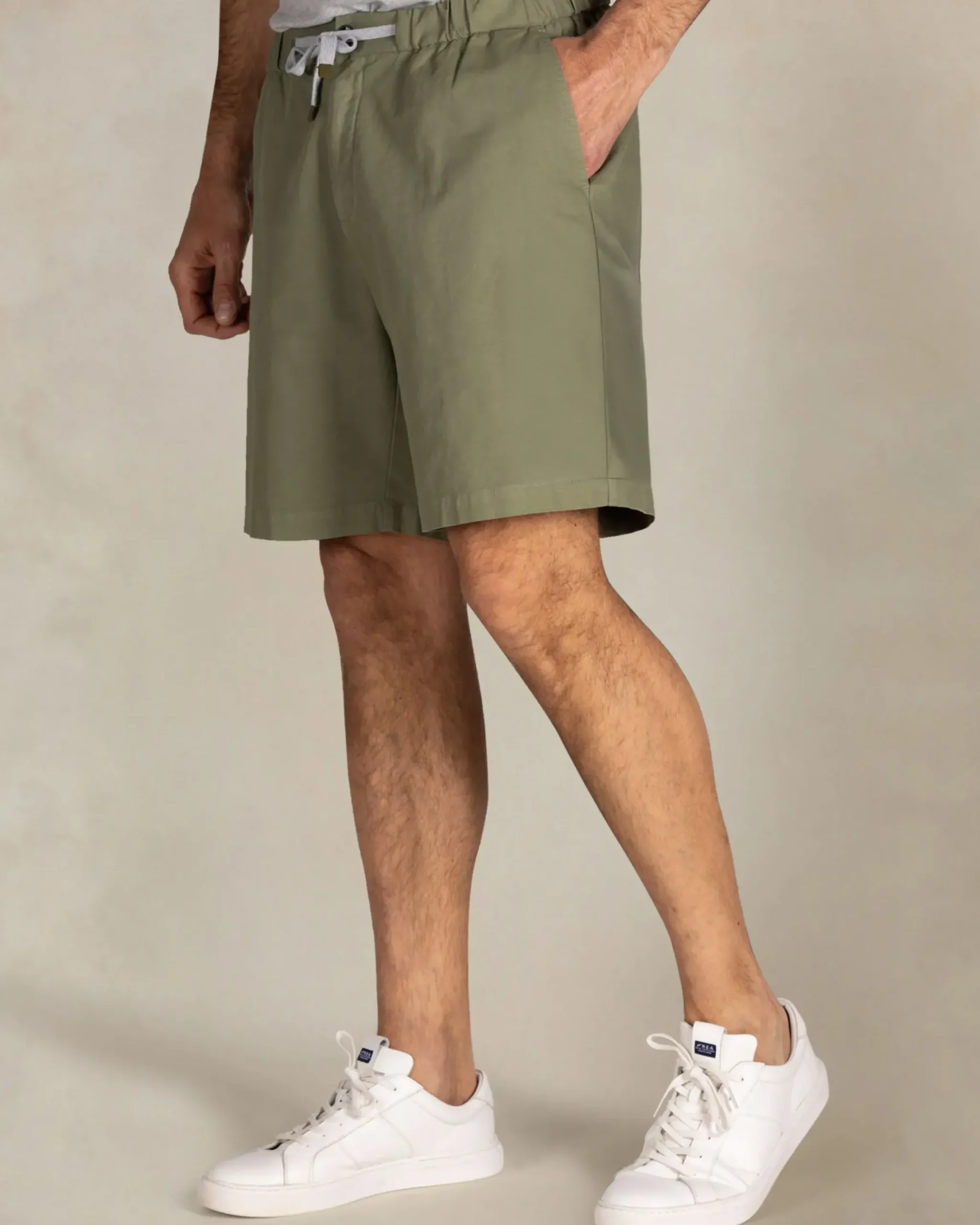 Groene safari korte broek