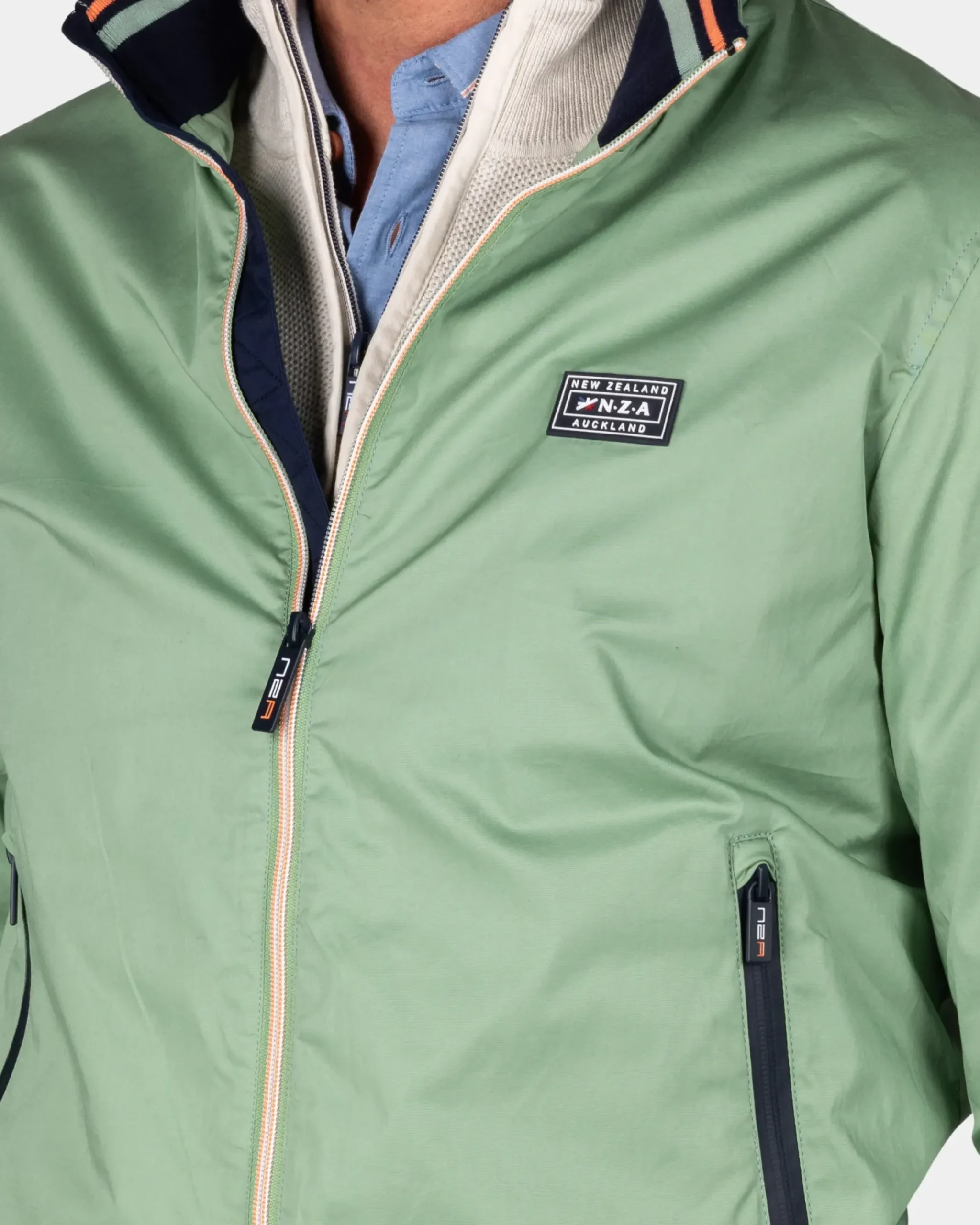Groene twill bomber
