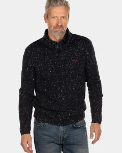 Grofgebreide trui Orira - Steady Navy