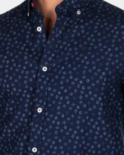 Indigo denim overhemd - Indigo