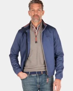 Katoenen bomberjack - Dusk Navy