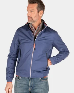 Katoenen bomberjack - Dusk Navy