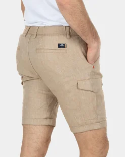 Katoenen cargo korte broek