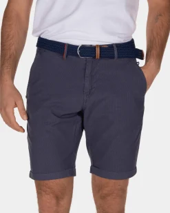 Katoenen chino korte broek Hamilton - Arkron Blue