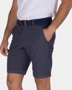 Katoenen chino korte broek Hamilton - Arkron Blue