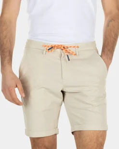 Katoenen chino korte broek met aantrekkoord - Light Kit