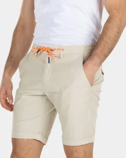 Katoenen chino korte broek met aantrekkoord - Light Kit