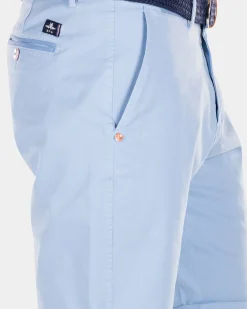 Katoenen chino shorts - Universal Blue