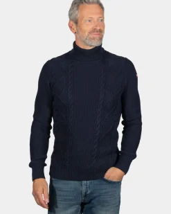 Katoenen coltrui Erskine - Ink Navy