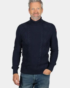 Katoenen coltrui Erskine - Ink Navy