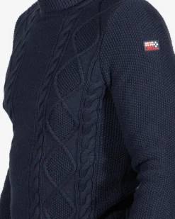 Katoenen coltrui Erskine - Ink Navy
