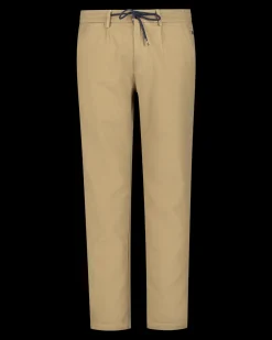 Katoenen ecru chino - Shimmering Sand