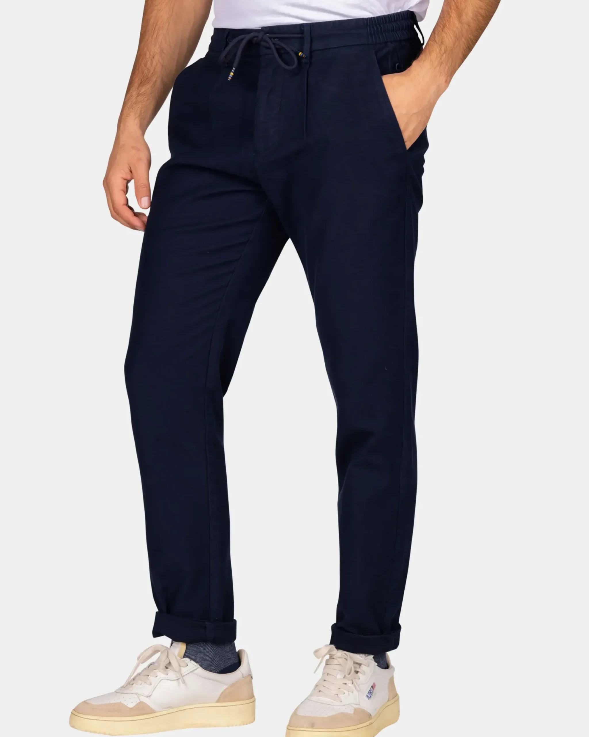 Katoenen navy chino - Autumn Navy