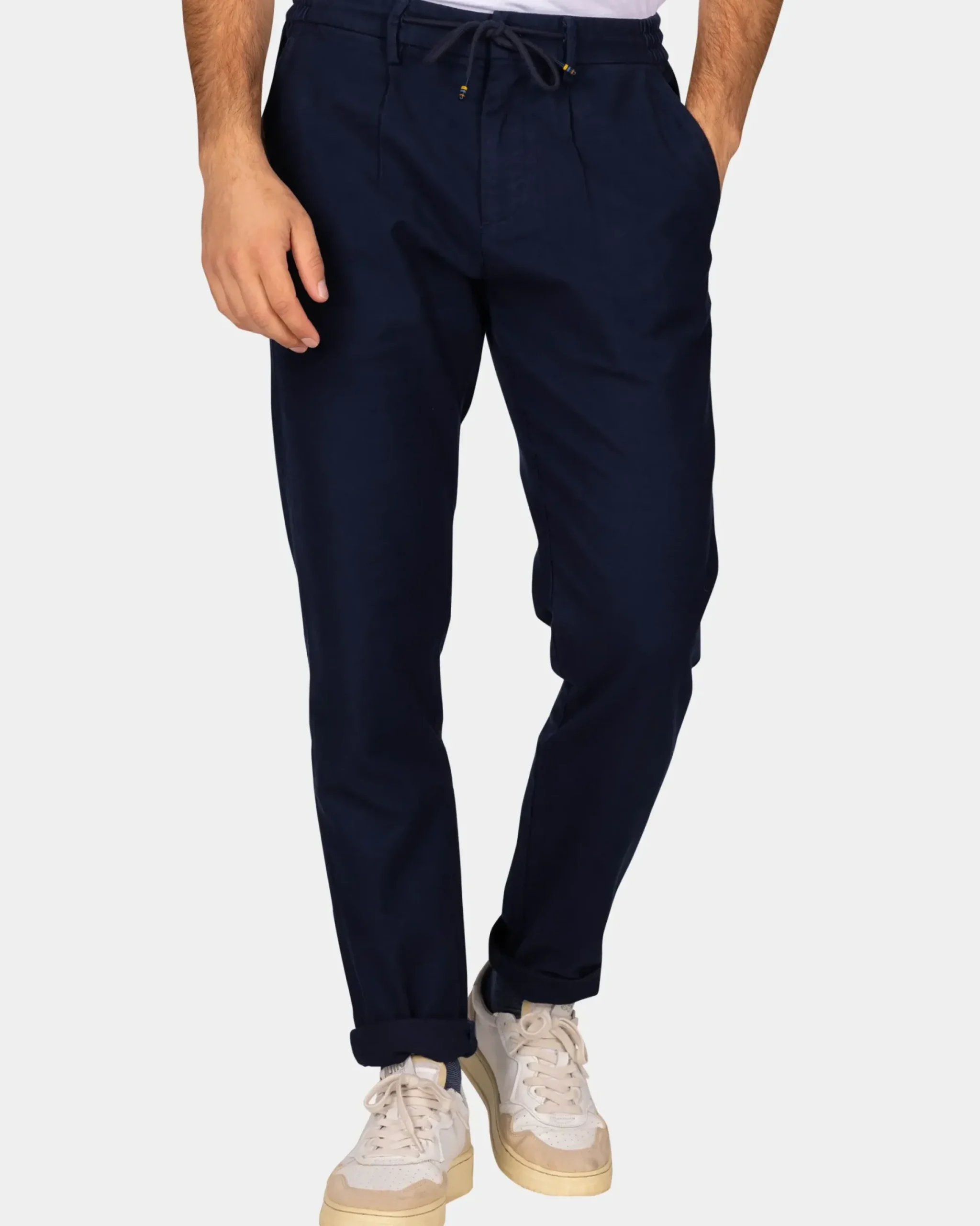 Katoenen navy chino - Autumn Navy