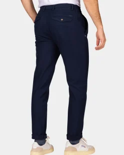 Katoenen navy chino - Autumn Navy