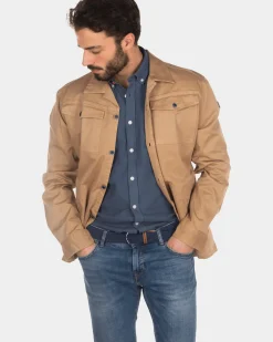 Katoenen overshirt