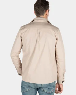 Katoenen overshirt - Shimmering Sand