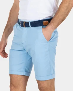 Katoenen stretch chino shorts - Bright Sky