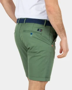 Katoenen stretch chino shorts - Active Army
