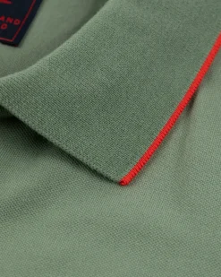 Katoenen stretch polo - Active Army