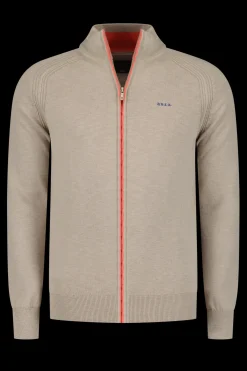 Katoenen vest met rits - Shimmering Sand