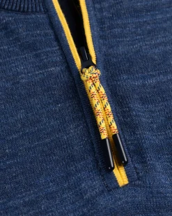 Katoen kasjmier trui Graham - Ink Navy