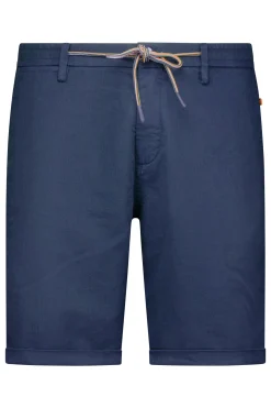 Korte broek met linnen - Ocean Navy
