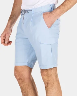 Korte cargo broek - Universal Blue