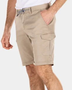 Korte cargo met stretch - Shimmering Sand