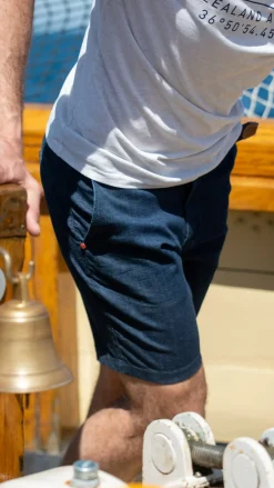 Korte pantalon - Medium Stone Wash