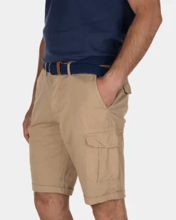 Larry Bay cargo shorts - Light Khaki