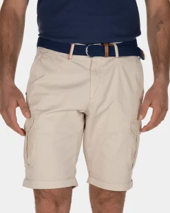 Larry Bay cargo shorts - Light Stone