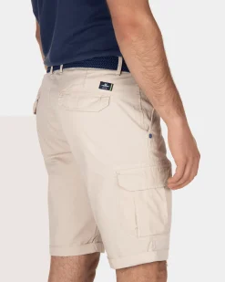 Larry Bay cargo shorts - Light Stone