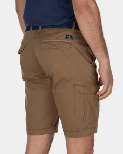 Larry Bay cargo shorts - Tobacco Brown