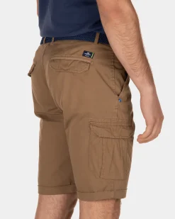 Larry Bay cargo shorts - Tobacco Brown