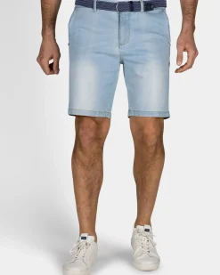 Lichtblauw denim short