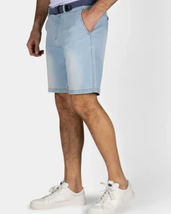 Lichtblauw denim short