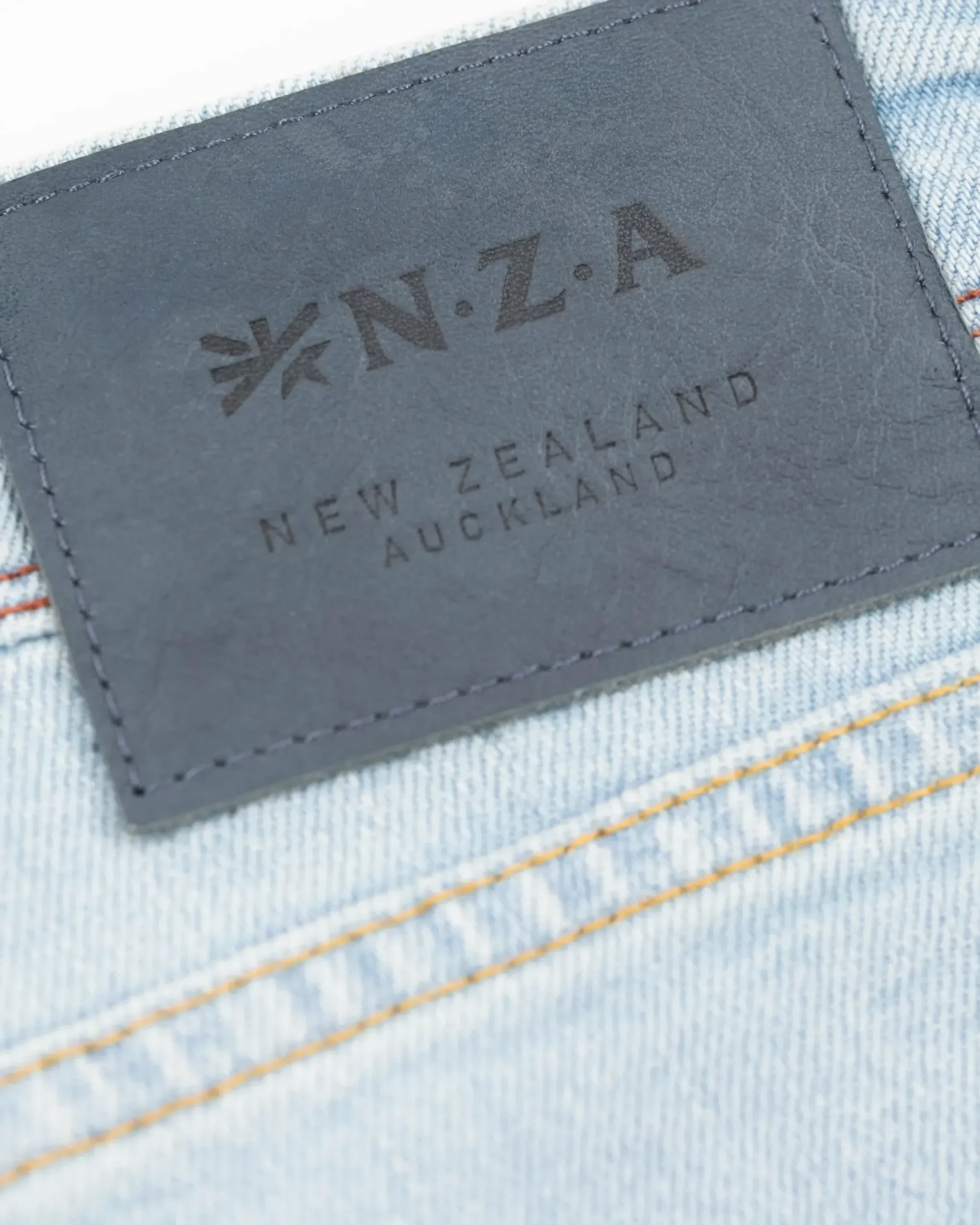 Lichtblauwe spijkerbroek met stretch - Bleach Denim