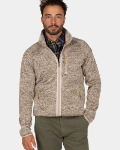 Lichtbruin fleece vest - Chestnut