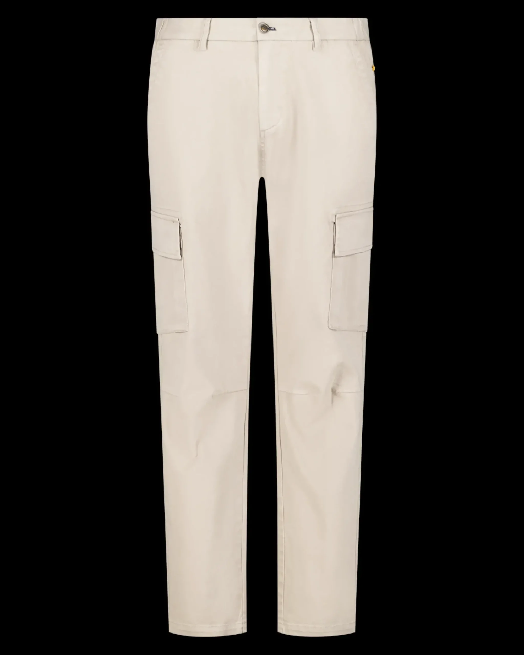 Lichtgrijze cargo broek - Chestnut