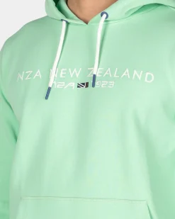 Lichtgroene hoodie