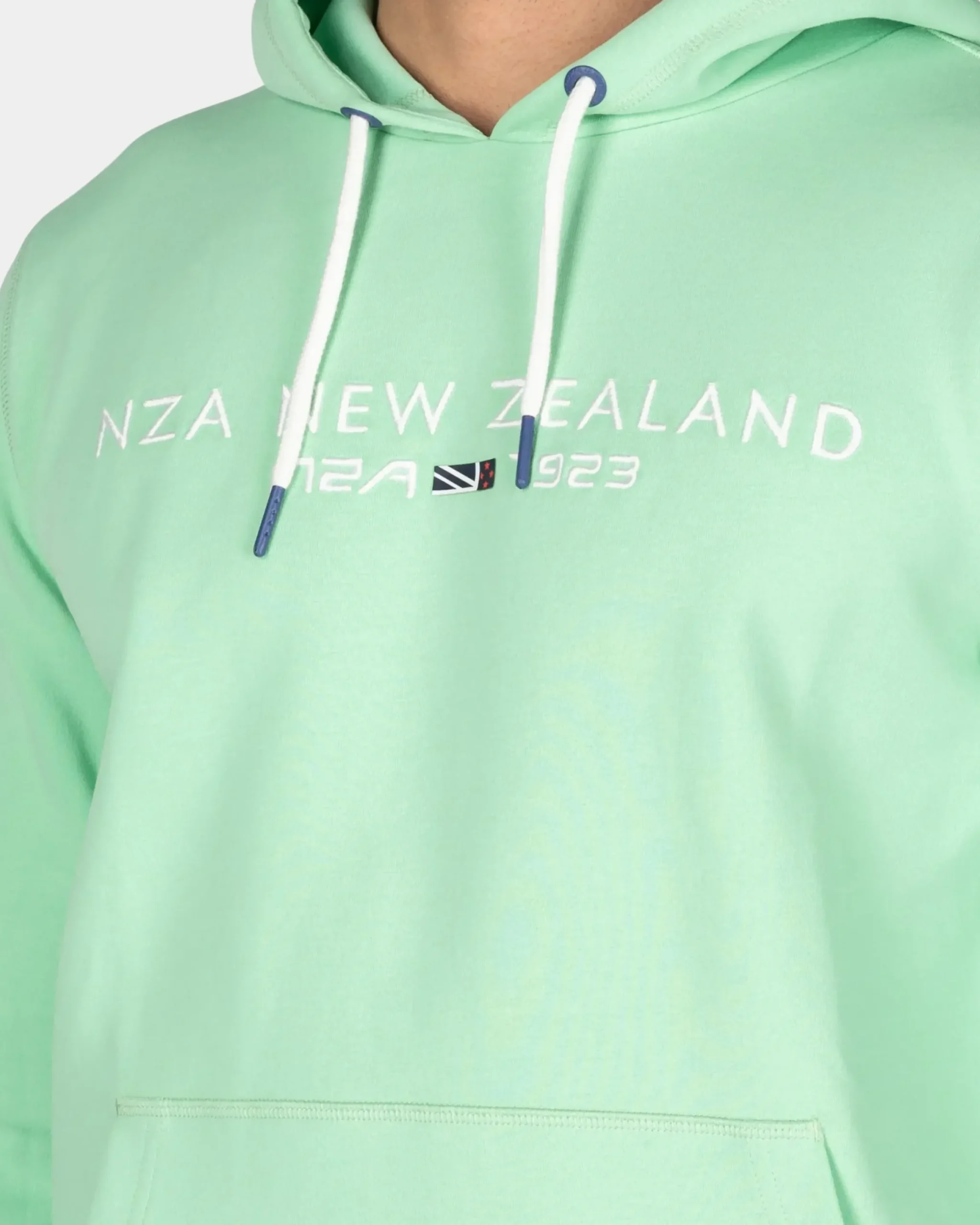 Lichtgroene hoodie