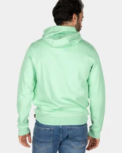 Lichtgroene hoodie