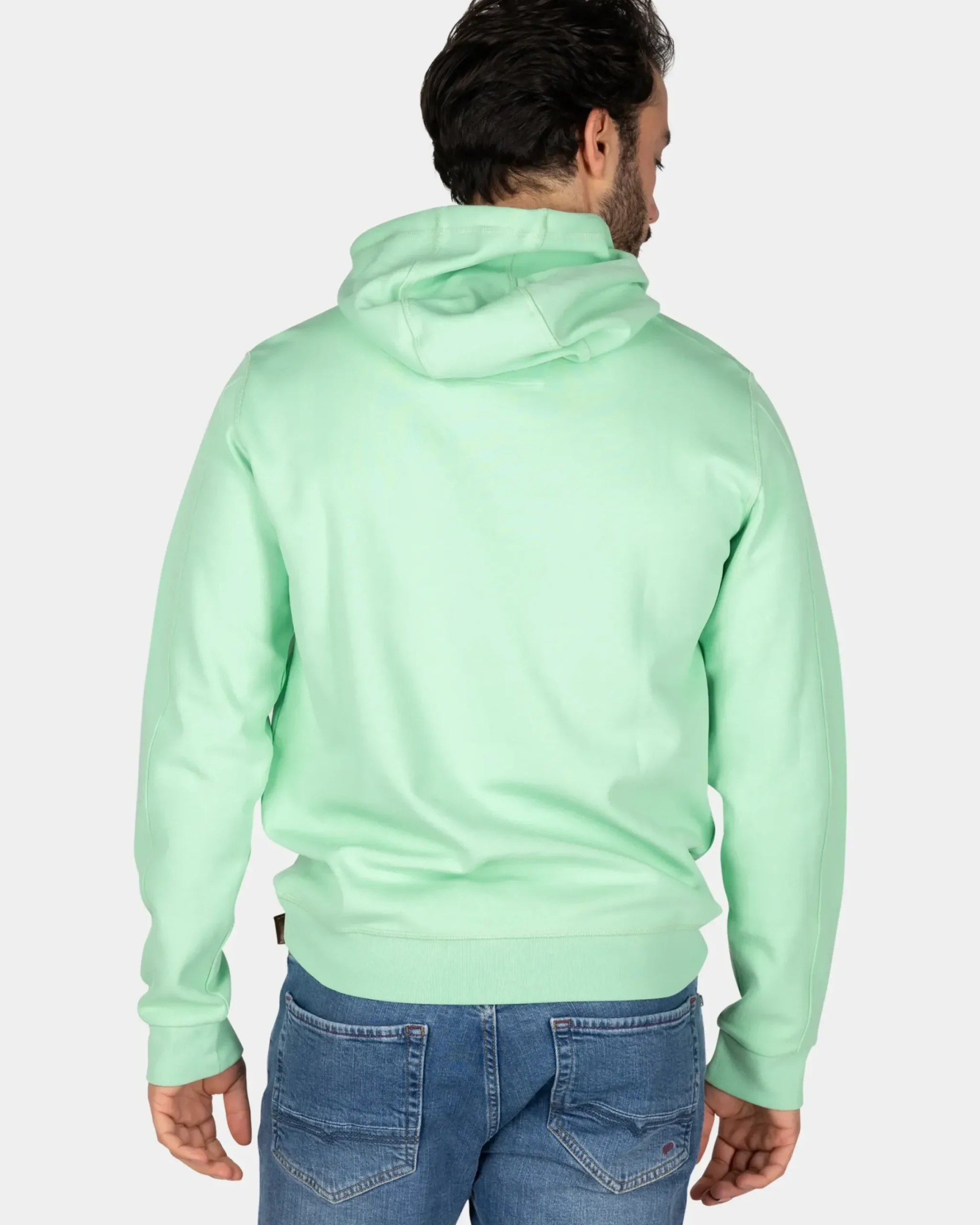 Lichtgroene hoodie