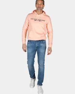 Lichtroze hoodie