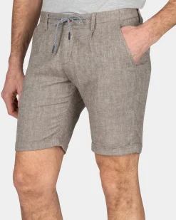 Linnen korte broek - Misty Army