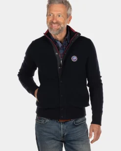 Marineblauw vest Otama - Steady Navy