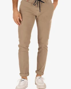 Napier Corduroy chino broek - Sand Stone